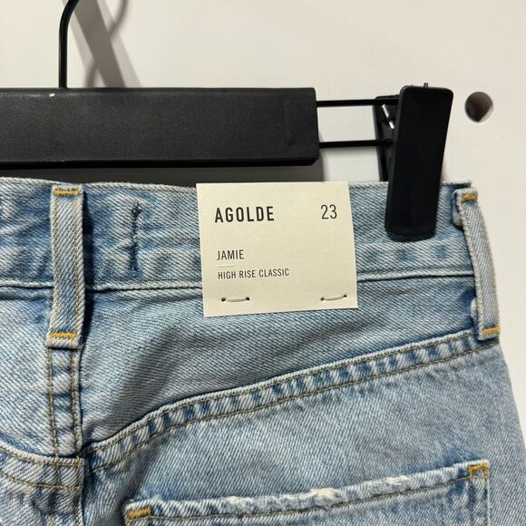 Agolde Jamie High Rise Jeans new with tags size 23 - Picture 3 of 4